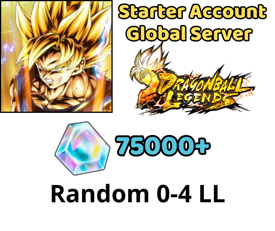 Dragon Ball Legends 75k + Chrono